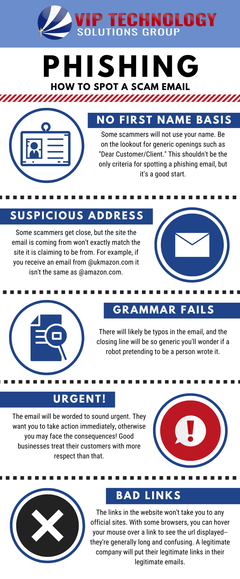 Cyber Security: How to Identify a Phishing Email - VIP Technology ...